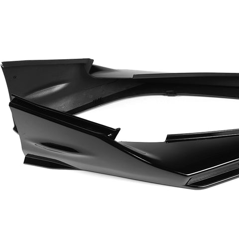 For 2025-2026 Toyota Camry SE XSE Painted BLK Front Bumper Lip Spoiler Splitter  3pcs