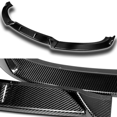 For 2010-2012 Hyundai Genesis Coupe Real Carbon Fiber Front Bumper Spoiler Lip 3pcs + For 2010-2016 Hyundai Genesis Coupe 2DR OE-Style Carbon Fiber Trunk Spoiler Wing + For 2010-2016 Hyundai Genesis Coupe Carbon Fiber Rear Roof Visor Window Spoiler