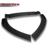 For 2010-2012 Hyundai Genesis Coupe Real Carbon Fiber Front Bumper Spoiler Lip 3pcs + For 2010-2016 Hyundai Genesis Coupe 2DR OE-Style Carbon Fiber Trunk Spoiler Wing + For 2010-2016 Hyundai Genesis Coupe Carbon Fiber Rear Roof Visor Window Spoiler