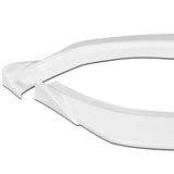 For 2020-2022 Audi A4 S4 B10 S-Line Painted White Front Bumper Body Spoiler Lip + 31"x4" Universal Painted White Side Skirt Rocker Splitters Diffuser Winglet Wind  5pcs
