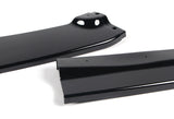 For 2016-2018 Chevy Camaro Painted Black ZL1 Style Front Bumper Body Kit Lip 3pcs + For 16-20 Chevy Camaro Factory Style 3-Piece Painted BLK ABS Rear Trunk Spoiler