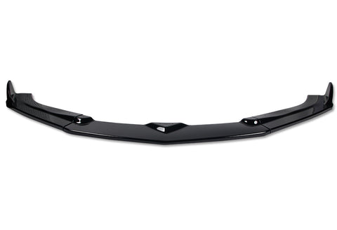 For 2016-2018 Chevy Camaro Painted Black ZL1 Style Front Bumper Body Kit Lip 3pcs + For 16-20 Chevy Camaro Factory Style 3-Piece Painted BLK ABS Rear Trunk Spoiler