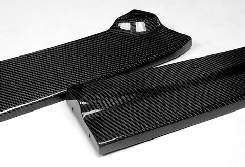 For 2016-2018 Chevy Camaro Real Carbon Fiber ZL1 Style Front Bumper Body Kit Lip 3pcs + For 2016-2018 Chevy Camaro Coupe Real Carbon Fiber Rear Window Roof Spoiler Wing
