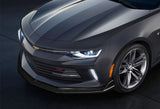 For 2016-2018 Chevy Camaro Real Carbon Fiber ZL1 Style Front Bumper Body Kit Lip 3pcs + For 2016-2018 Chevy Camaro Coupe Real Carbon Fiber Rear Window Roof Spoiler Wing