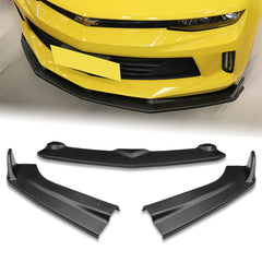 For 2024-2025 Nissan Sentra Matt Black Front Bumper Lip Splitter Spoiler Bodykit  3pcs