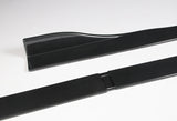 For 2014-2016 Toyota Corolla S GT-Style Carbon Painted Front Bumper Spoiler Lip + 86" x 4" Universal Carbon Look Side Skirt Extension Rocker Splitters Lip 9pcs