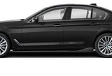 For 2018-2020 Honda Odyssey CK-Style Painted Black Front Bumper Body Spoiler Lip + 59" x 4" Universal Painted Black Side Skirt Extension Rocker Splitters Lip  9 pcs