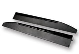 For 2012-2015 Volkswagen VW Passat Sedan Painted Black Front Bumper Spoiler Lip + 31"x4" Universal Painted Black Side Skirt Rocker Splitters Diffuser Winglet Wind  5pcs