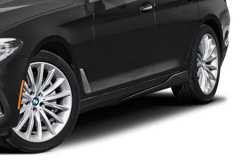 For 2012-2015 Volkswagen VW Passat Sedan Painted Black Front Bumper Spoiler Lip + 31"x4" Universal Painted Black Side Skirt Rocker Splitters Diffuser Winglet Wind  5pcs