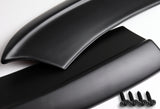 For 2015-2021 Dodge Charger SRT-Style Black Front Bumper Lip Spoiler Splitter + For 2015-2019 Dodge Charger SRT-Style Black Rear Bumper Lip Aprons Polyurethane  6pcs
