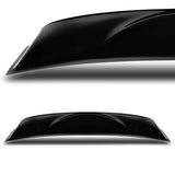 For 2010-2015 Chevy Camaro Coupe Black ABS Rear Window Roof Visor Spoiler Wing + For 2010-2015 Chevy Camaro ABS Black Side Window Louvers Scoop Cover Vent