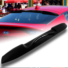 For 2018-2023 Kia Stinger Black ABS Plastic Rear Window Roof Visor Spoiler Wing