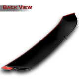 For 2006-2015 Honda Civic Sedan Black ABS Plastic Rear Window Roof Spoiler Visor