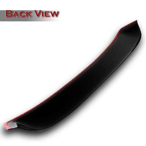 For 1996-2000 Honda Civic Coupe Black ABS Plastic Rear Window Roof Visor Spoiler