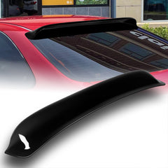 For 1996-2000 Honda Civic Coupe Black ABS Plastic Rear Window Roof Visor Spoiler