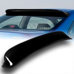 For 1996-2000 Honda Civic 2DR/Coupe Black ABS Plastic Rear Window Roof Visor Spoiler