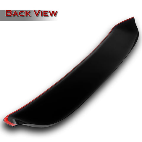 For 2002-2006 Acura RSX ABS Plastic Black Rear Roof Spoiler Window Visor Wing