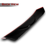 For 1997-2001 Honda Prelude Black Acrylic Rear Window Roof Visor Spoiler Wing