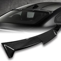 For 2021-2023 BMW 4-Series G22 G82 Coupe V-Style Carbon Fiber Rear Roof Spoiler