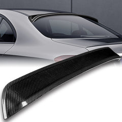 For 2017-2023 Mercedes E-Class W213 Carbon Fiber Rear Roof Visor Spoiler Wing