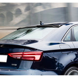 For 2014-2020 Audi A3 S3 RS3 Carbon Fiber V2 Rear Window Roof Visor Spoiler Wing