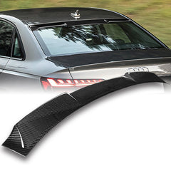 For 2017-2023 Audi A4 S4 Sedan Real Carbon Fiber Rear Roof Window Spoiler Wing