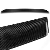 For 2017-2023 Tesla Model 3 Real Carbon Fiber Rear Trunk Duckbill Spoiler Wing + For 2017-2023 Tesla Model 3 Carbon Fiber Rear Roof Window Visor Spoiler Wing