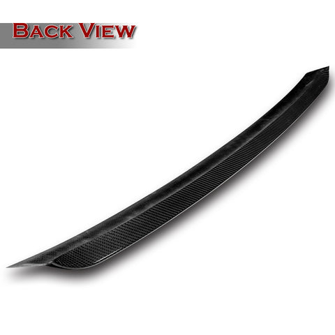 For 2017-2023 Tesla Model 3 Real Carbon Fiber Rear Trunk Duckbill Spoiler Wing + For 2017-2023 Tesla Model 3 Carbon Fiber Rear Roof Window Visor Spoiler Wing