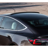 For 2017-2023 Tesla Model 3 Carbon Fiber Rear Roof Window Visor Spoiler Wing