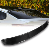 For 2016-2020 Kia Optima K5 V-Style Carbon Fiber Rear Trunk Lid Spoiler Wing + For 2016-2020 Kia Optima K5 V-Style Carbon Fiber Rear Roof Window Spoiler Wing