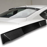For 2010-2016 Hyundai Genesis Coupe 2DR OE-Style Carbon Fiber Trunk Spoiler Wing + For 2010-2016 Hyundai Genesis Coupe Carbon Fiber Rear Roof Visor Window Spoiler