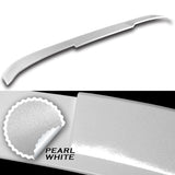 For 2016-2020 Kia Optima W-Power Pearl White V-Style Trunk Duckbill Spoiler Wing + For 2016-2020 Kia Optima W-Power Pearl White Rear Roof Window Visor Spoiler Wing