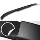 For 2016-2020 Kia Optima W-Power Unpainted Black V-Style Trunk Duckbill Spoiler + For 2016-2020 Kia Optima W-Power Primer BLK Rear Roof Window Visor Spoiler Wing