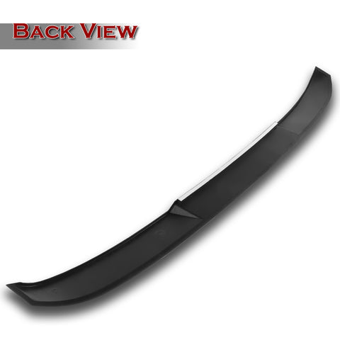 For 2016-2020 Kia Optima W-Power Unpainted Black V-Style Trunk Duckbill Spoiler + For 2016-2020 Kia Optima W-Power Primer BLK Rear Roof Window Visor Spoiler Wing