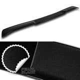 For 2017-2021 Alfa Romeo Giulia Painted Black Front Bumper Body Kit Spoiler Lip 3pcs + For 2017-2023 Alfa Romeo Giulia W-Power Pearl Black V-Style Trunk Spoiler Wing + For 2017-2023 Alfa Romeo Giulia W-Power Pearl Black Rear Roof Visor Spoiler Wing