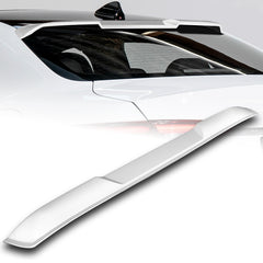 For 2017-2023 Alfa Romeo Giulia W-Power Pearl White Rear Roof Visor Spoiler Wing