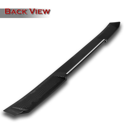 For 2016-2023 Nissan Maxima W-Power Carbon Painted Rear Roof Visor Spoiler Wing