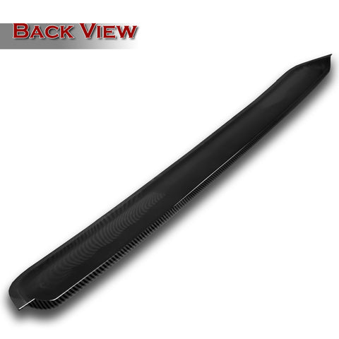 For 2008-23 Dodge Challenger W-Power Carbon Look Rear Roof Window Visor Spoiler + For 2008-2023 Dodge Challenger Carbon Style Side Window Louvers Scoop Cover Vent
