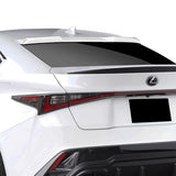 For 2021-25 Lexus IS300 IS350 IS500 W-Power Pearl White Rear Roof Visor Spoiler