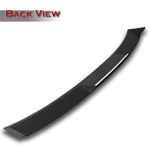 For 2011-2023 Dodge Charger W-Power Pearl Black Rear Roof Visor Spoiler Wing