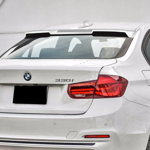 For 2012-2018 BMW 3-Series F30 F80 W-Power Pearl White Rear Roof Visor Spoiler