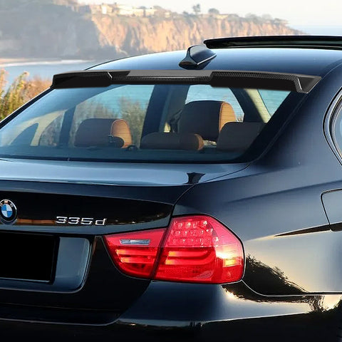 For 2006-2011 BMW 3-Series E90 M3 Sedan W-Power Carbon Look Rear Roof Spoiler