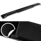 For 2013-2016 Hyundai Genesis Coupe Painted Black KS-Style Front Bumper Body Lip 3pcs + For 2010-2016 Hyundai Genesis Coupe W-Power Pearl Black Rear Roof Visor Spoiler
