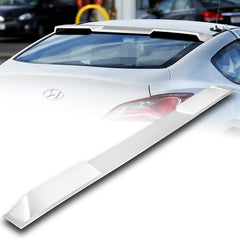For 2010-2016 Hyundai Genesis Coupe W-Power Pearl White Rear Roof Visor Spoiler
