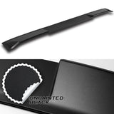 For 2013-2016 Hyundai Genesis Coupe Matt Black KS-Style Front Bumper Spoiler Lip 3pcs + For 2010-2016 Hyundai Genesis Coupe W-Power Matt Black Rear Roof Visor Spoiler