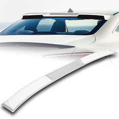 For 2017-2022 Infiniti Q60 Coupe W-Power Pearl White Rear Roof Window Spoiler
