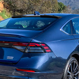 For 2023-2025 Honda Accord W-Power Carbon Painted Rear Roof Visor Window Spoiler