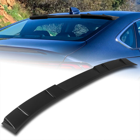 For 2023-2025 Honda Accord 4DR W-Power Black Rear Roof Visor Window Spoiler Wing
