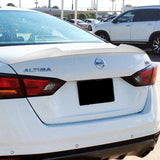 For 2019-2022 Nissan Altima W-Power Pearl White V-Style Trunk Lid Spoiler Wing