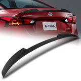 For 2019-2022 Nissan Altima W-Power Primer Black V-Style Trunk Lid Spoiler Wing